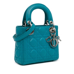 Mini Lambskin Cannage Lady Dior