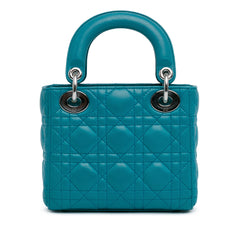 Mini Lambskin Cannage Lady Dior