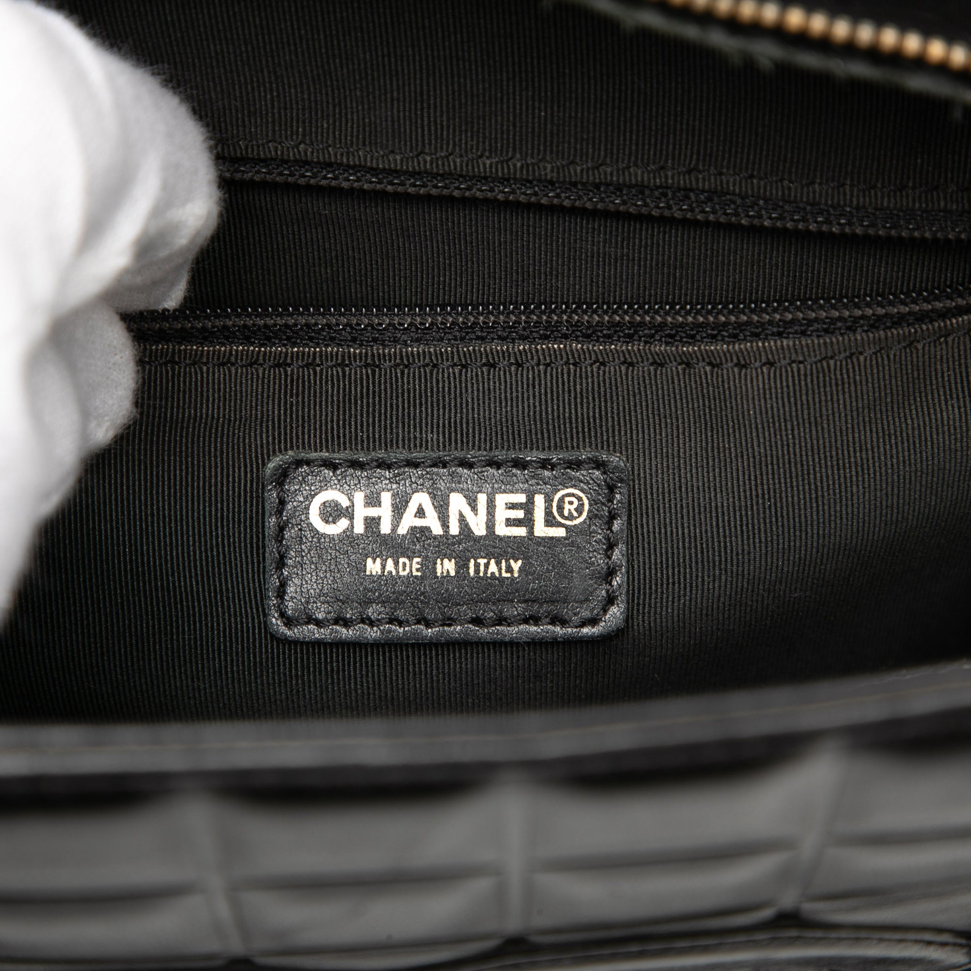 CC Choco Bar Lambskin Tote