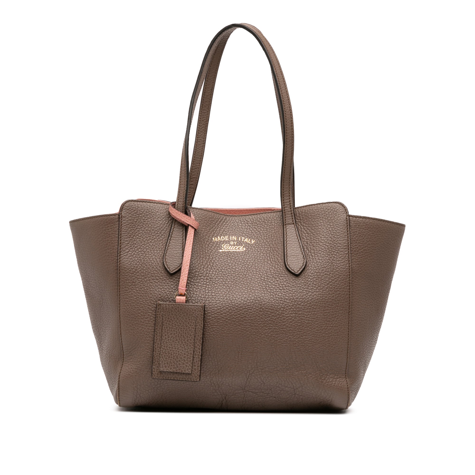 Small Leather Swing Tote