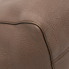 Small Leather Swing Tote