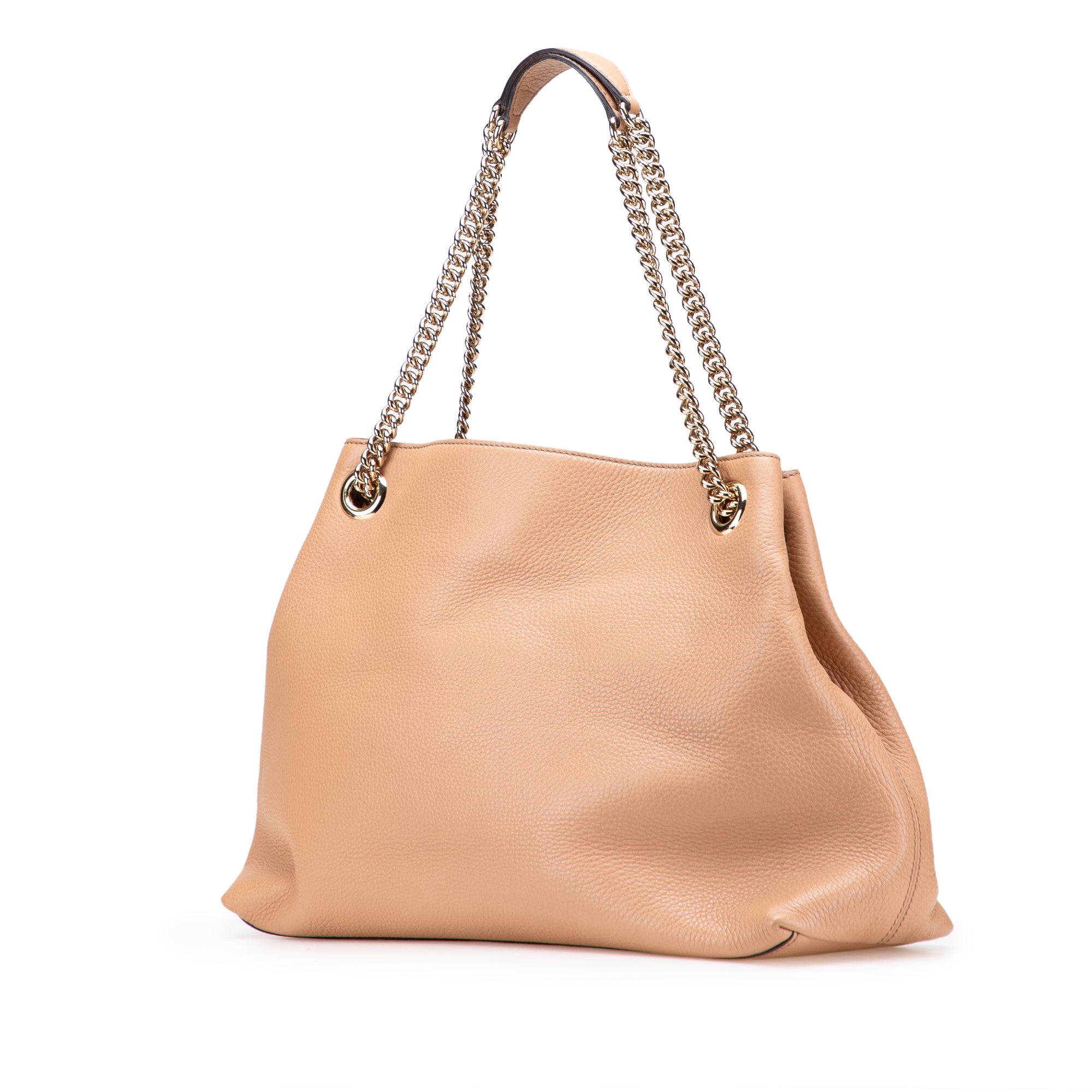 Medium Leather Soho Chain Tote