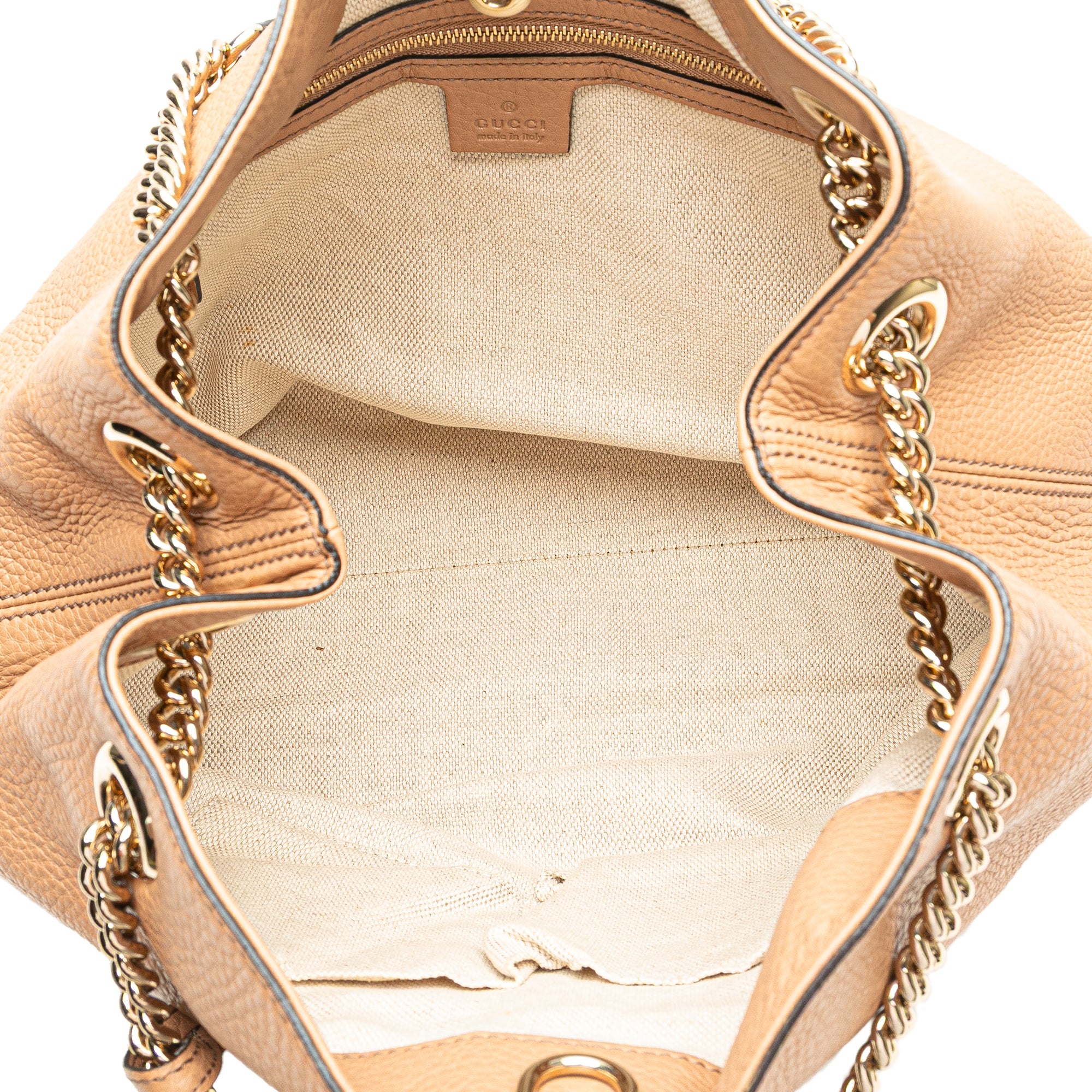 Medium Leather Soho Chain Tote
