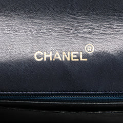 CC Quilted Lambskin Round Flap