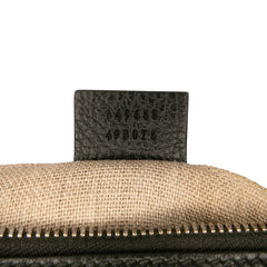Calfskin Bamboo Tassel Clutch