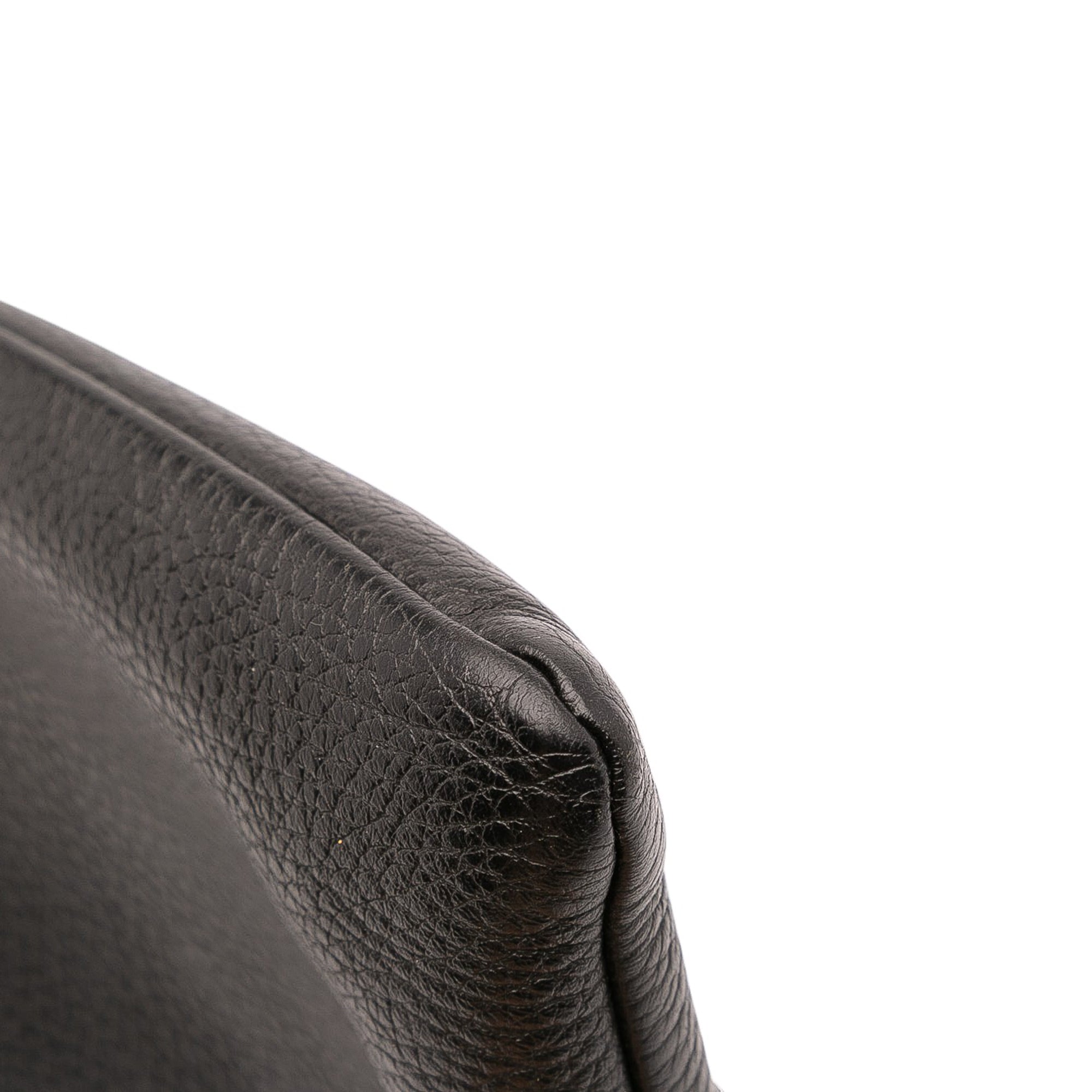 Calfskin Bamboo Tassel Clutch