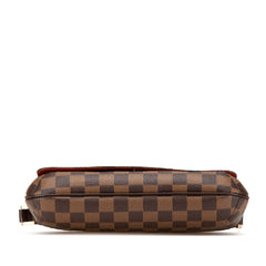 Damier Ebene Musette Tango Long Strap