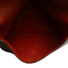 Damier Ebene Musette Tango Long Strap