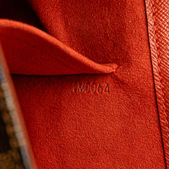 Damier Ebene Musette Tango Long Strap