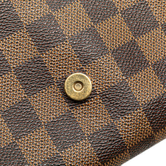Damier Ebene Musette Tango Long Strap