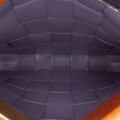 Lambskin Maxi Intrecciato The Snap Clutch