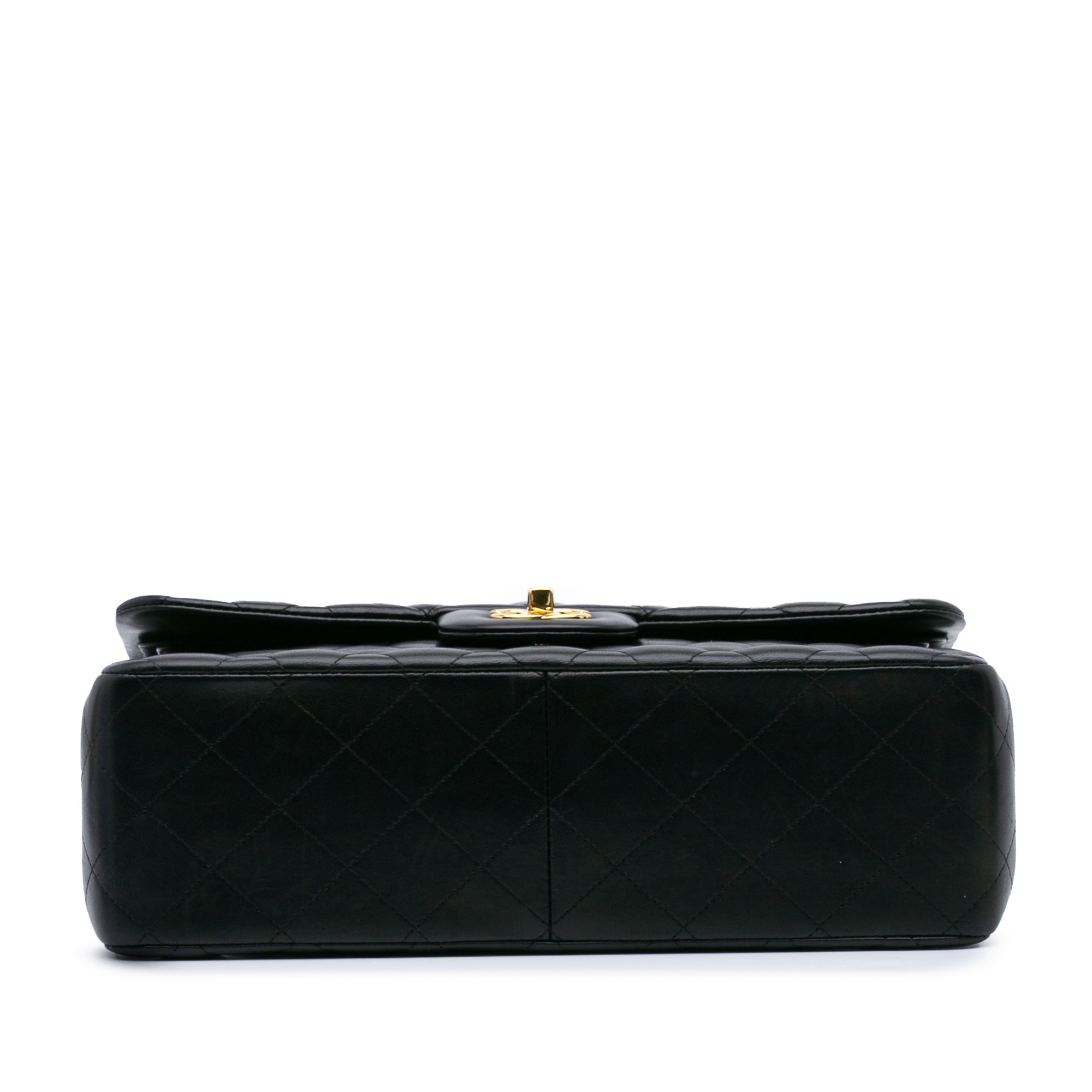 Jumbo Classic Lambskin Double Flap