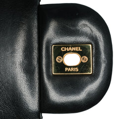 Jumbo Classic Lambskin Double Flap