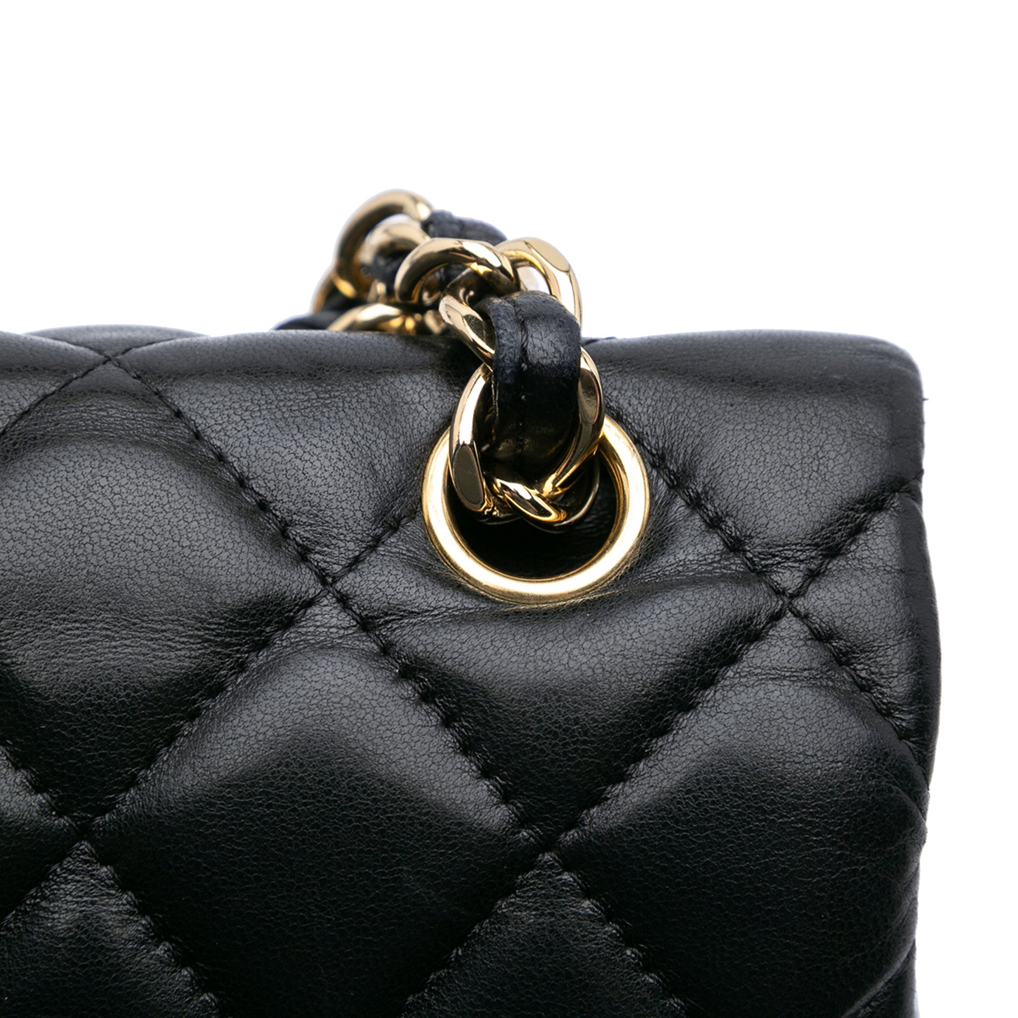 Jumbo Classic Lambskin Double Flap