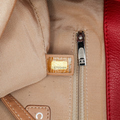 Quilted Caviar Expandable Zip Tote