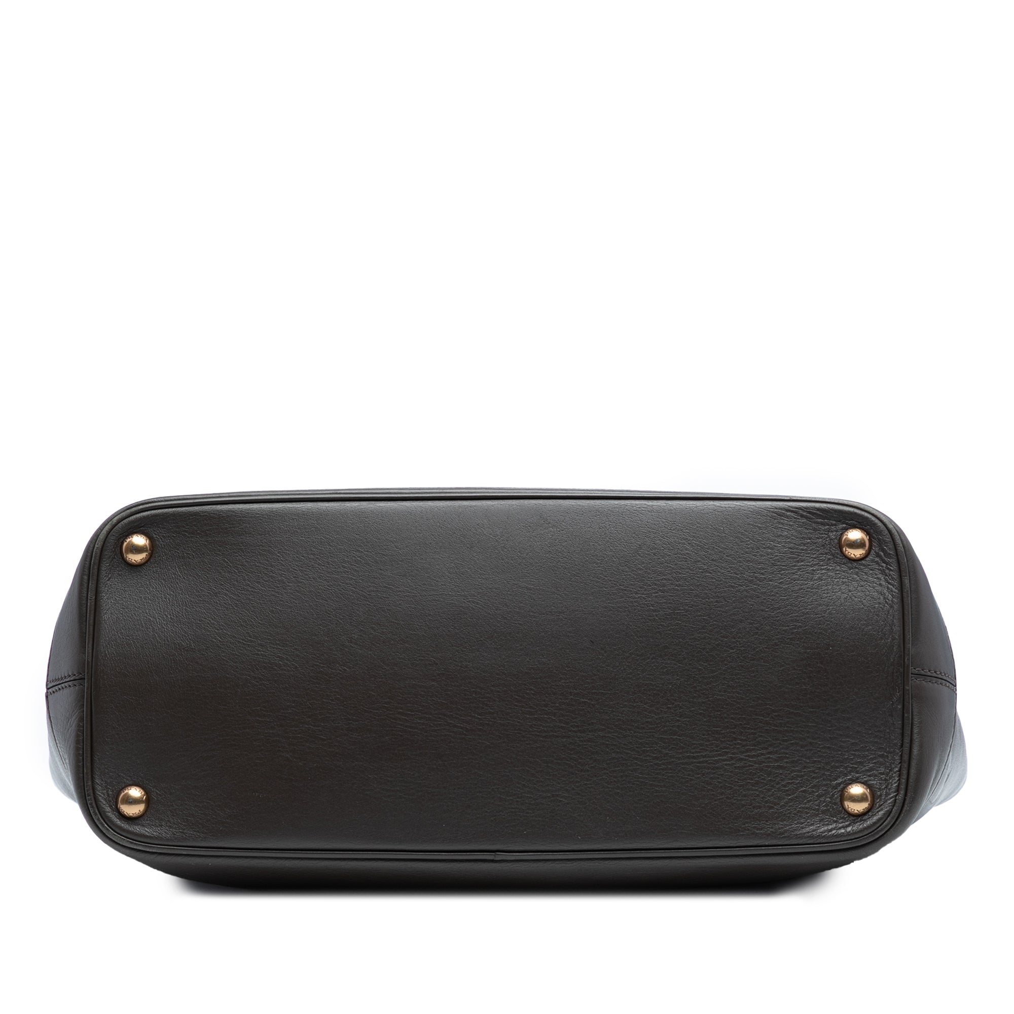 Large City Calf Double Handle Shopping Tote