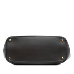 Large City Calf Double Handle Shopping Tote