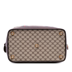 GG Supreme Web Duffle Bag