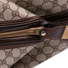 GG Supreme Web Duffle Bag