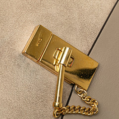 Small Suede and Calfskin Drew Crossbody