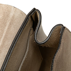 Small Suede and Calfskin Drew Crossbody