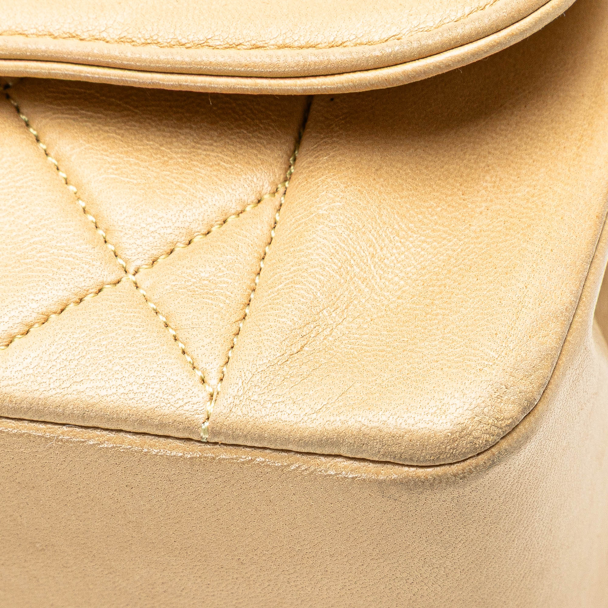 Medium Lambskin Diana Full Flap