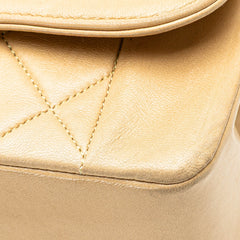 Medium Lambskin Diana Full Flap