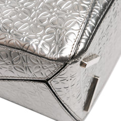 Small Anagram Embossed Patent Puzzle Satchel