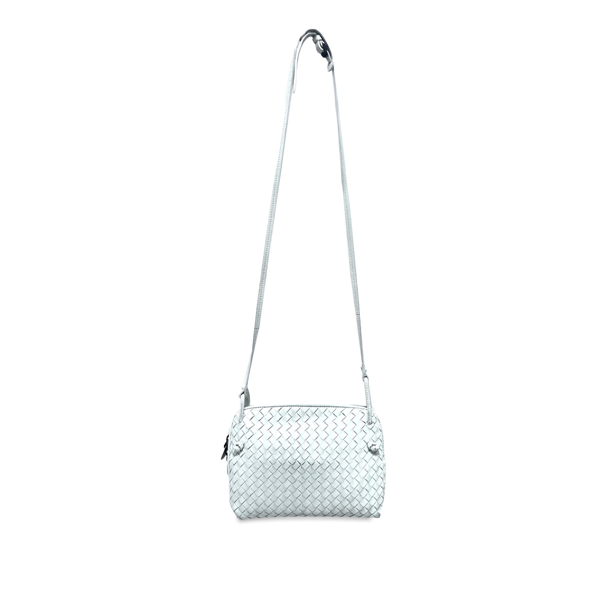 Medium Nappa Intrecciato Nodini Crossbody