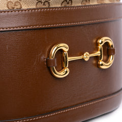 GG Canvas Horsebit 1955 Bucket Bag