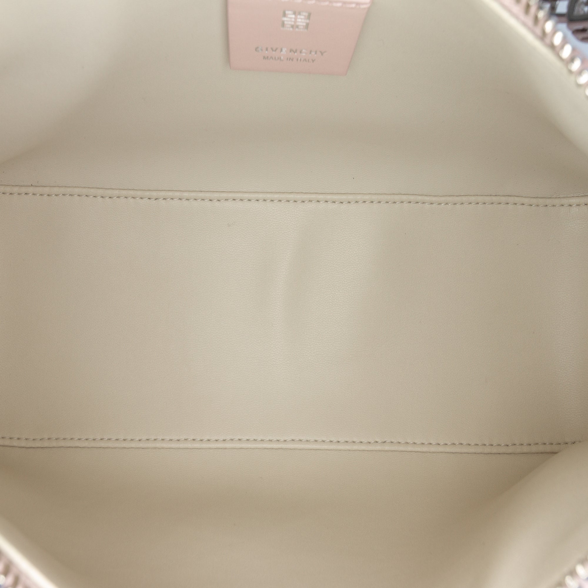 Small Leather Moon Cut Out Bag