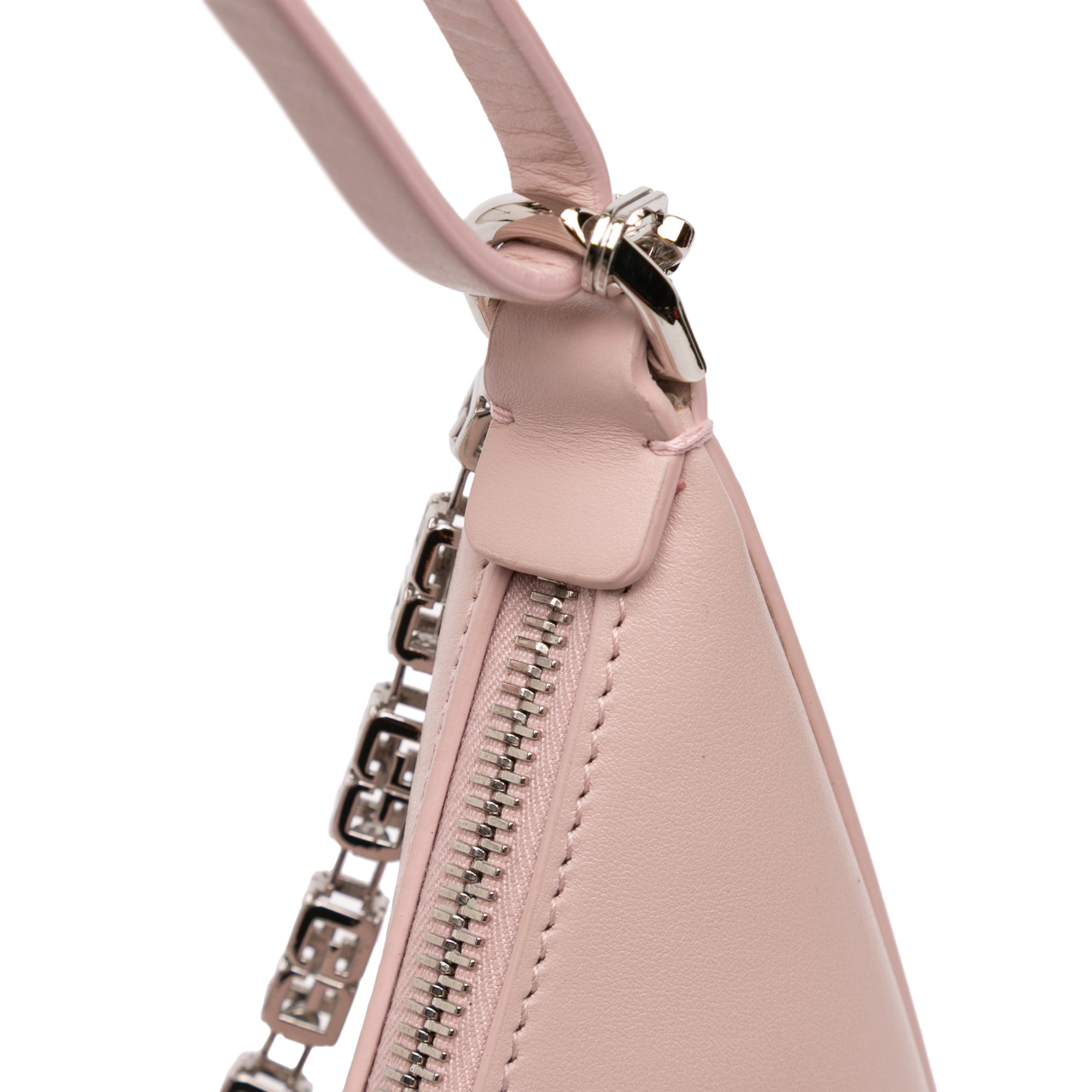 Small Leather Moon Cut Out Bag