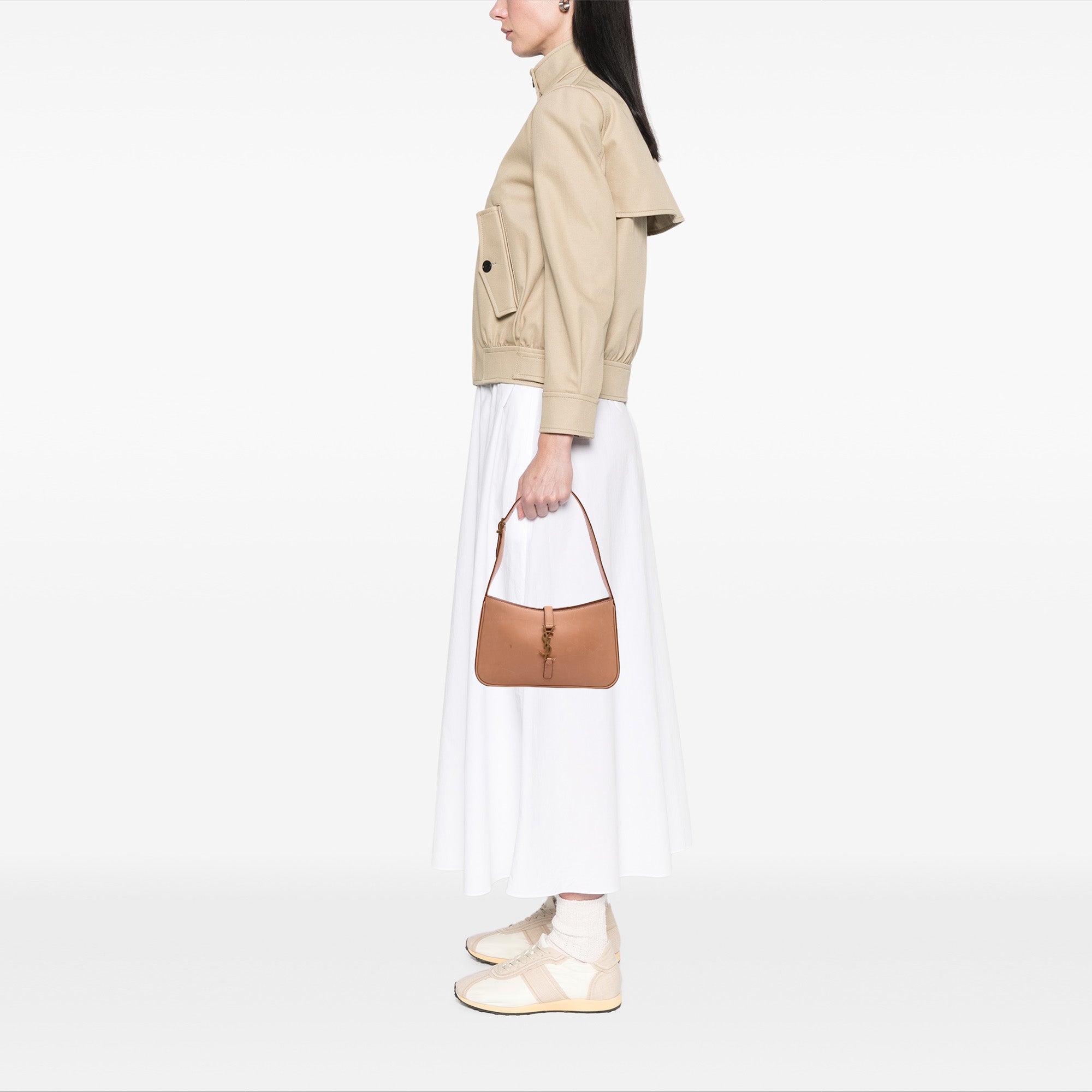 Smooth Calfskin Le 5 a 7 Shoulder Bag