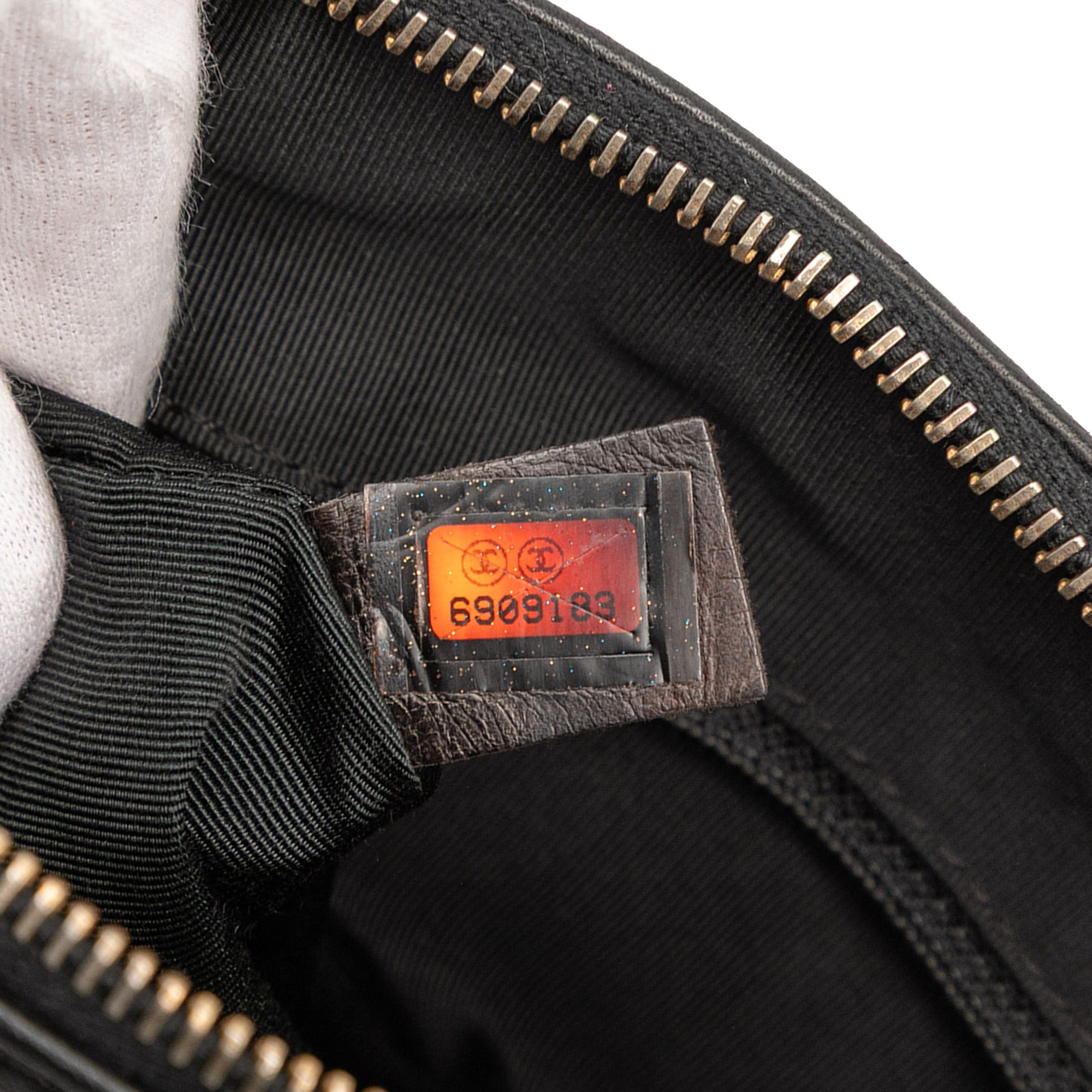 CC Chocolate Bar Lambskin Shoulder Bag