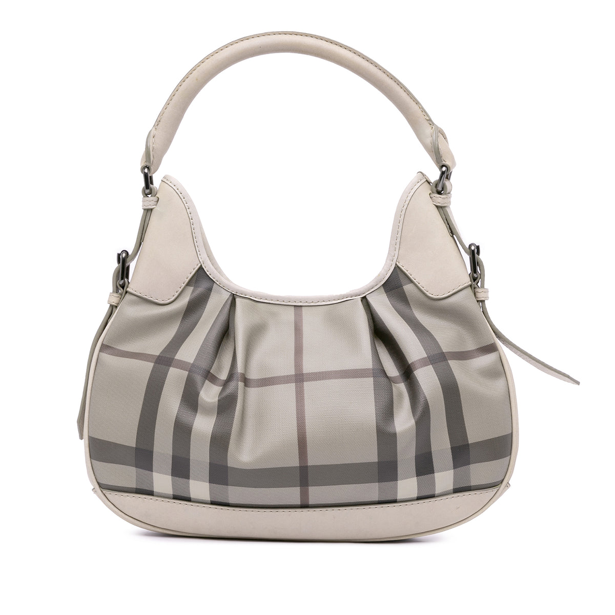 Smoked Check Coated Canvas Brooklyn Hobo