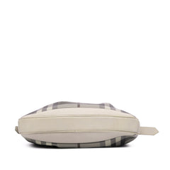 Smoked Check Coated Canvas Brooklyn Hobo