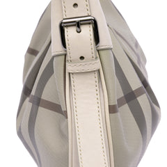 Smoked Check Coated Canvas Brooklyn Hobo