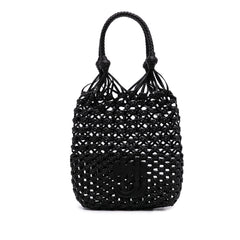 Nappa Macrame Bucket Bag