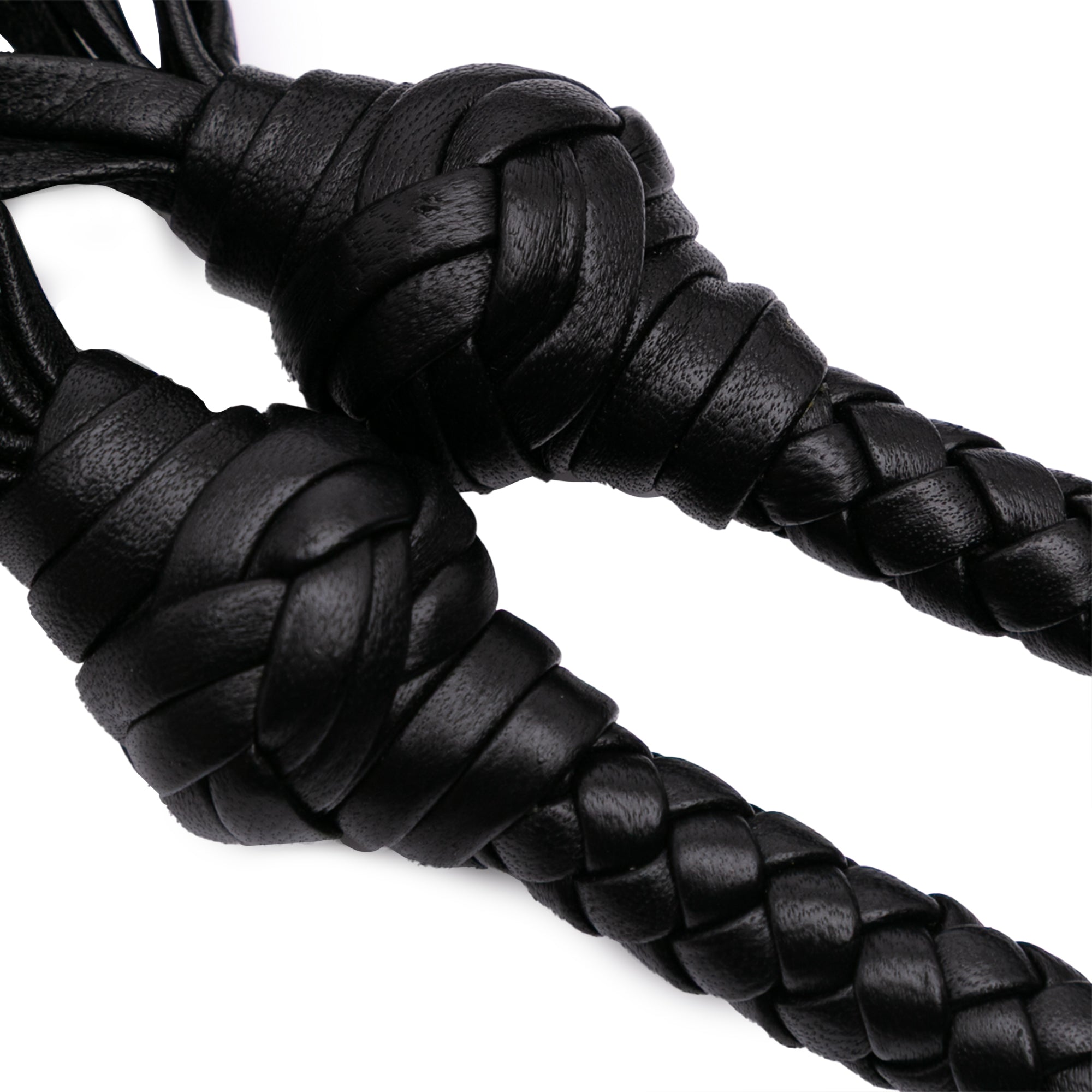 Nappa Macrame Bucket Bag