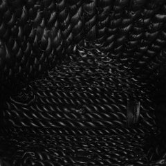 Lambskin Torchon Classic Tasseled Twisted Crossbody