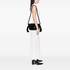 Lambskin Torchon Classic Tasseled Twisted Crossbody