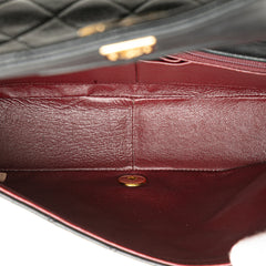 CC Quilted Lambskin Full Flap