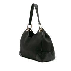 Guccissima Trimmed Canvas Colbert Shoulder Bag