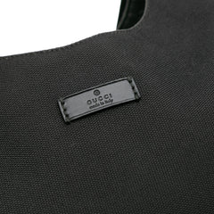 Guccissima Trimmed Canvas Colbert Shoulder Bag