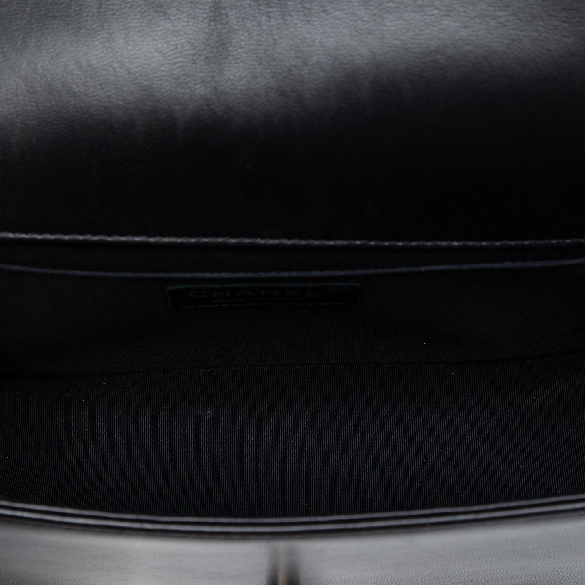 Old Medium Quilted Lambskin Boy Flap