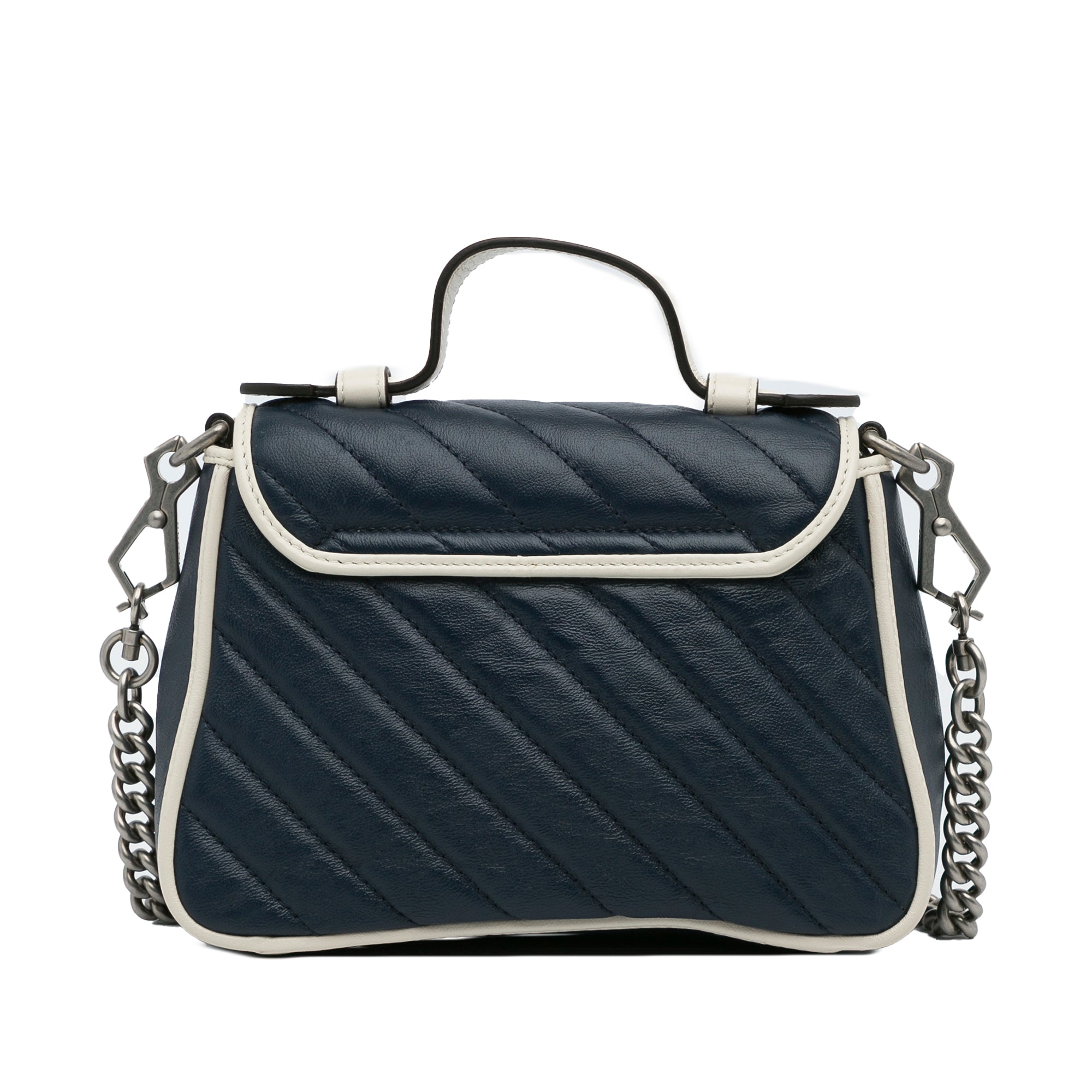 Mini GG Marmont Torchon Top Handle Bag