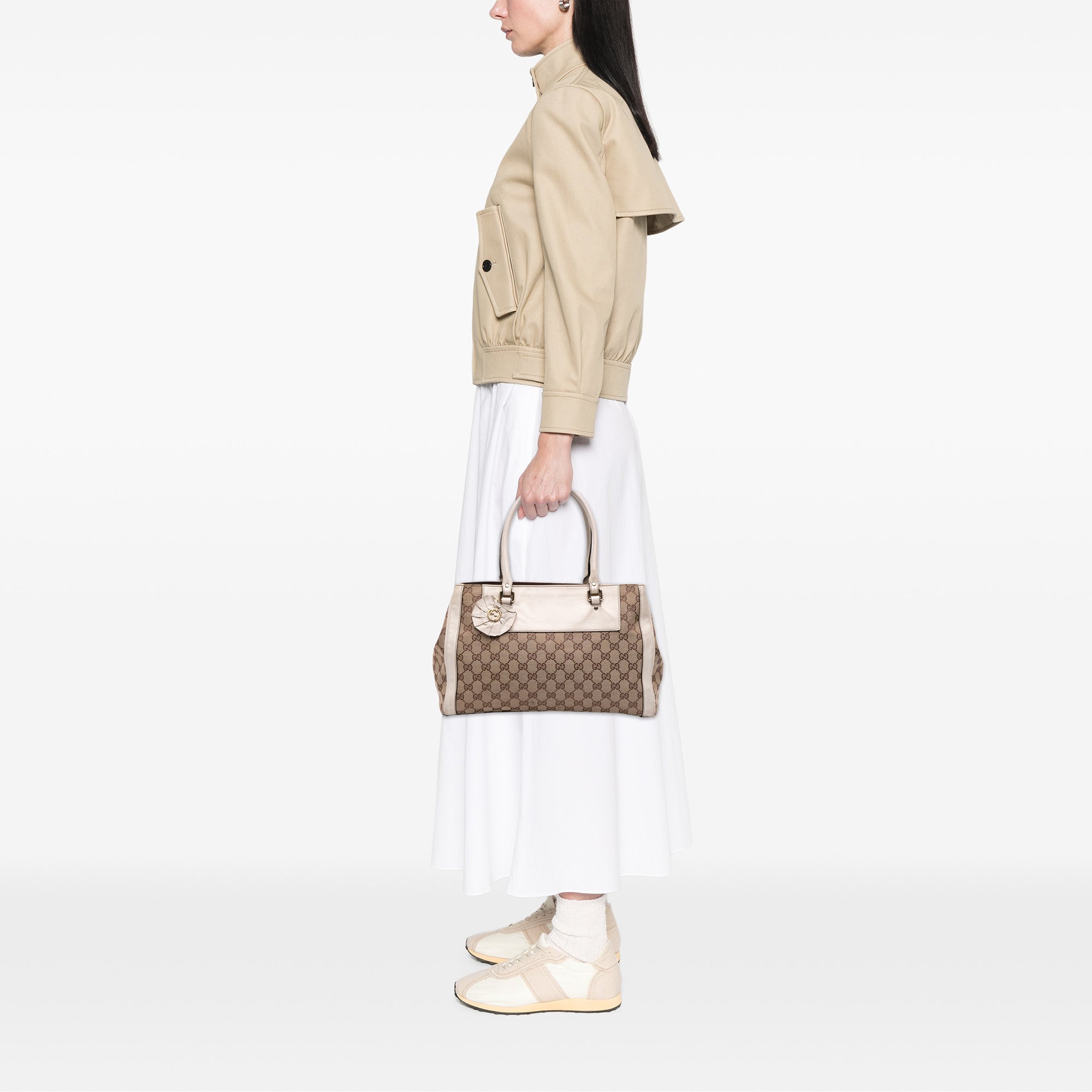 GG Canvas Trophy Tote