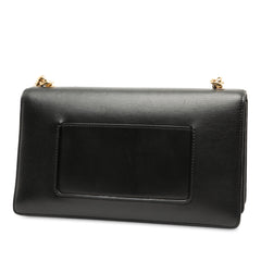 Small Leather Case Chain Flap