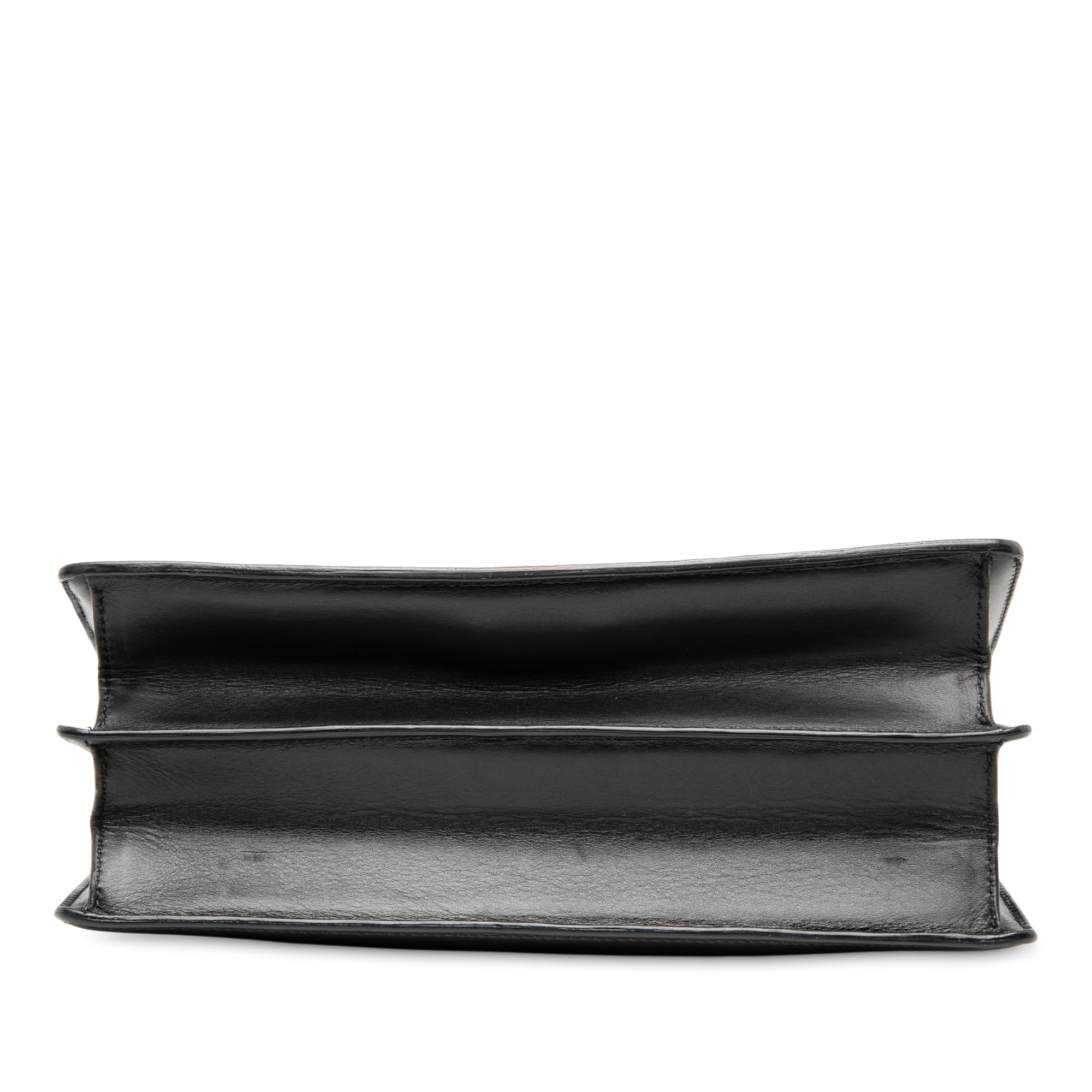 Small Leather Case Chain Flap