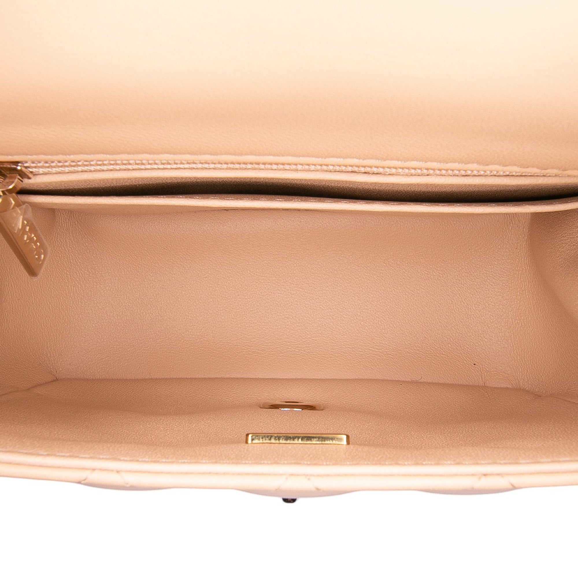 Mini Square Classic Lambskin Single Flap